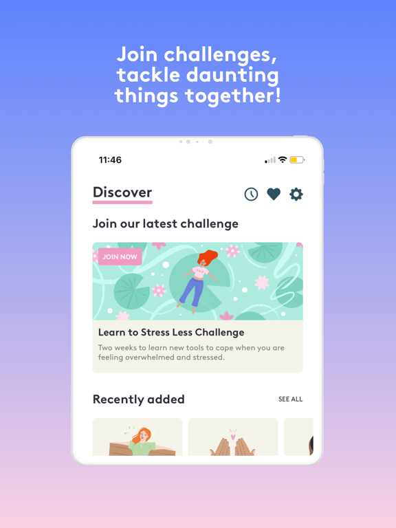 Clementine: Sleep & Confidence iPad screenshot 9 - Health & Fitness app