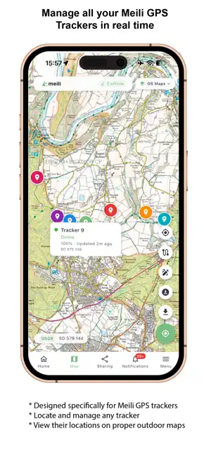 Meili GPS screenshot 1