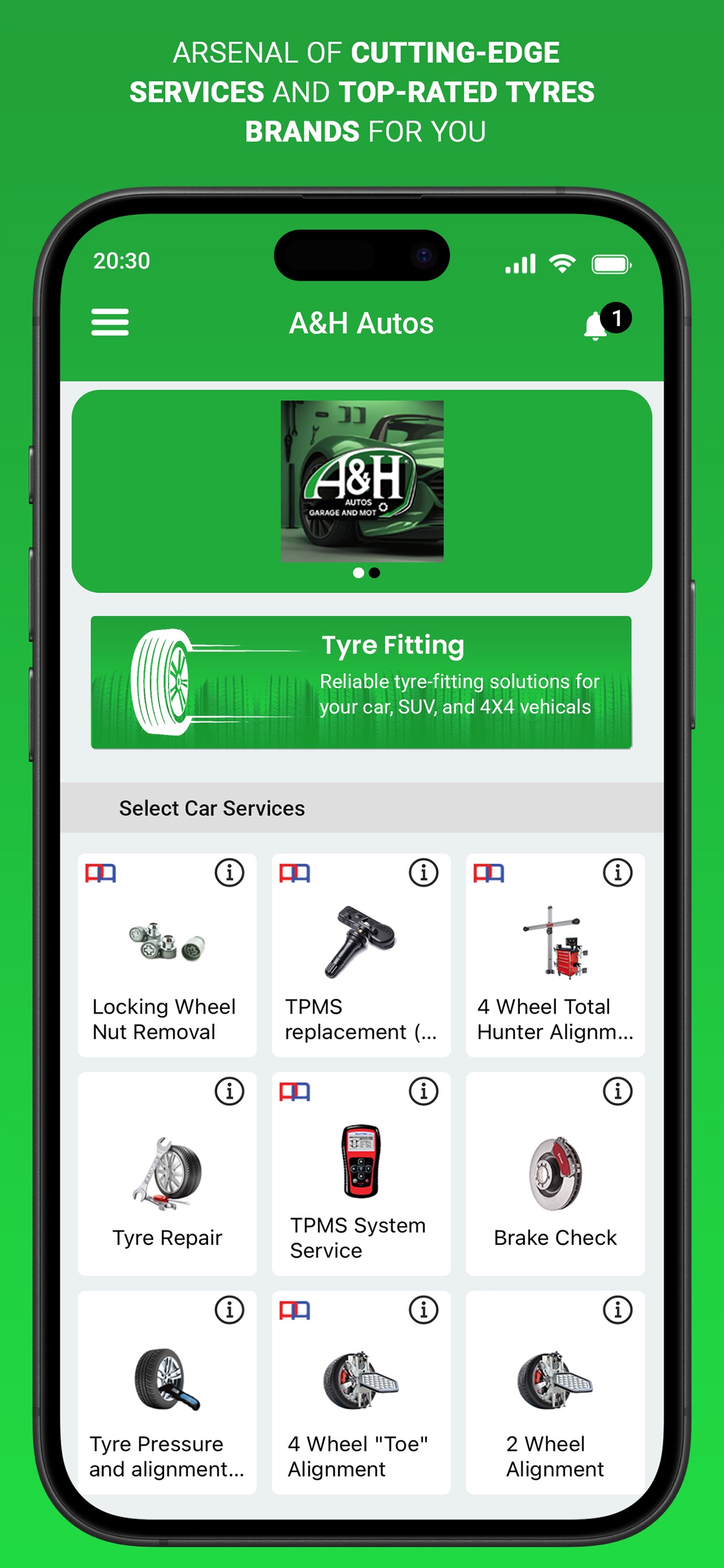 Screenshot 1 of A&H Autos