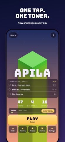 Apila: Infinite Tower screenshot 2