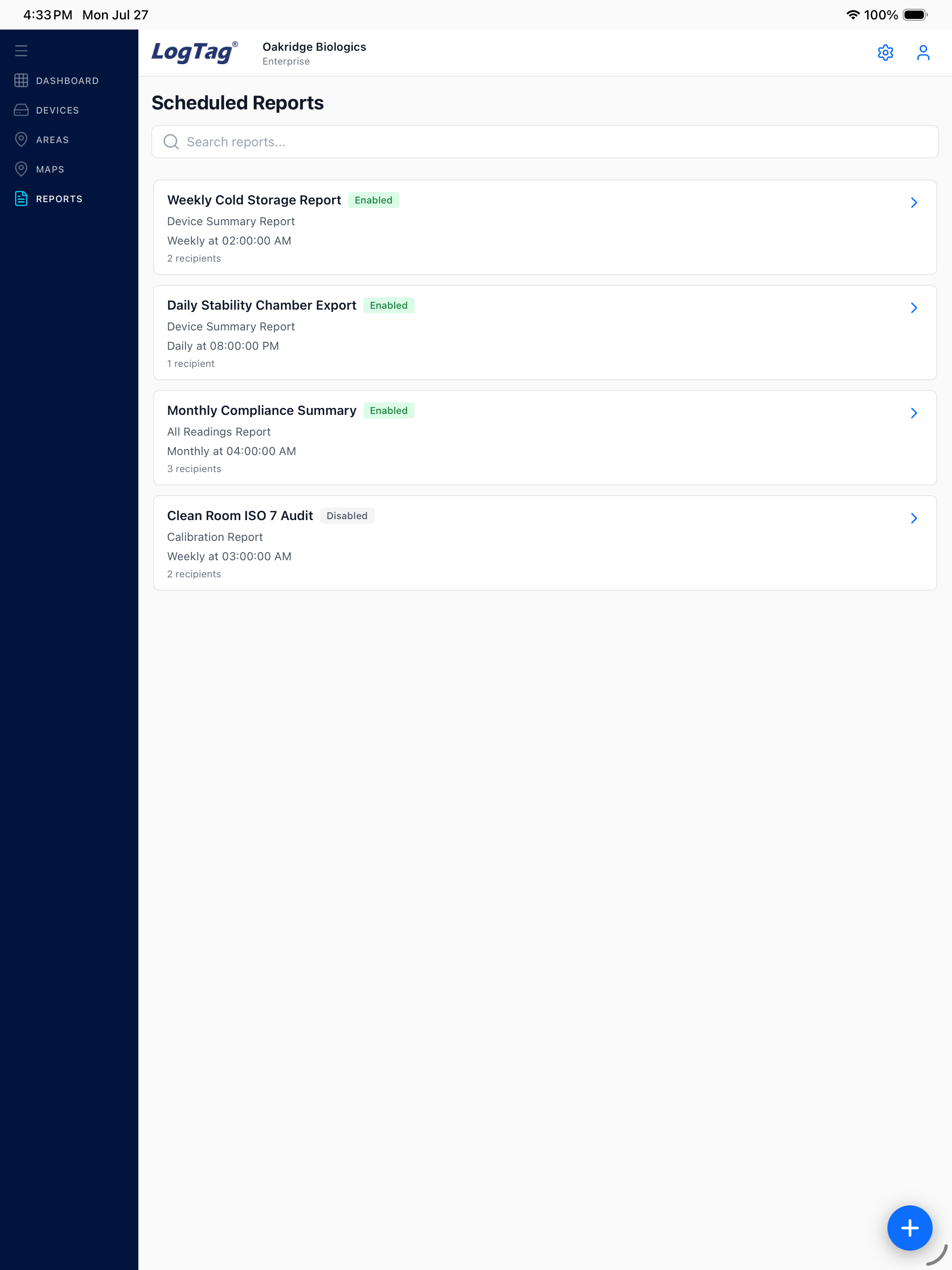 LogTag Online screenshot 11