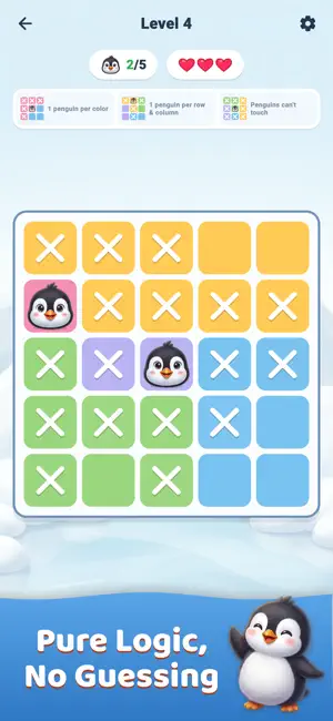 Pingdoku: Queens Logic Puzzle screenshot 2