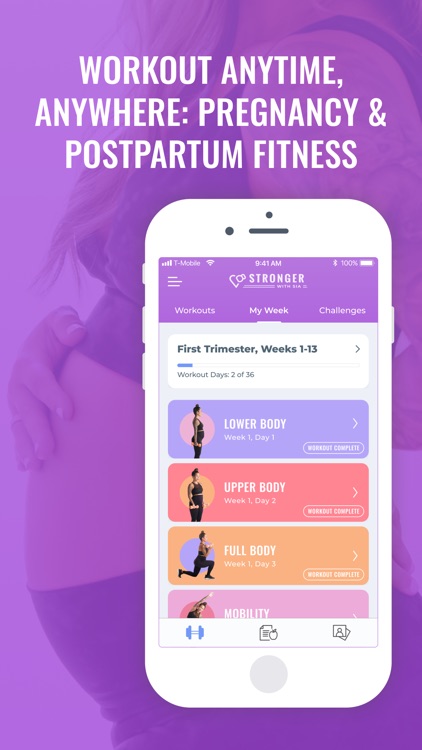 Stronger: Women’s Fitness App