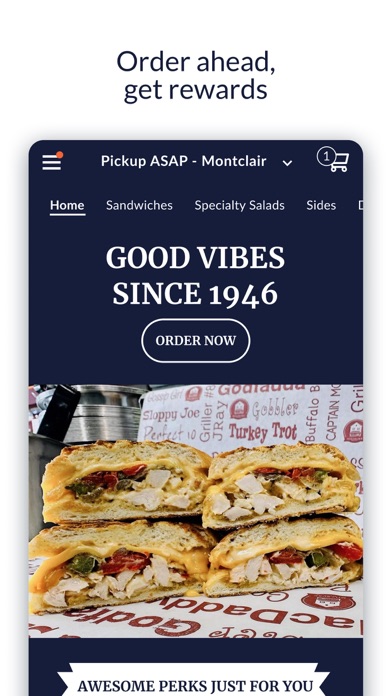 Screenshot 1 of Millburn Deli Official App