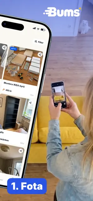 Bums: hämta, flytta, återvinn screenshot 3
