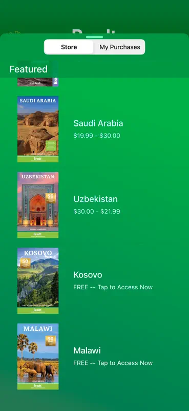 Bradt Guides screenshot 4 of 5