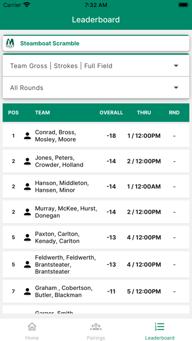 PLP Golf Screenshot