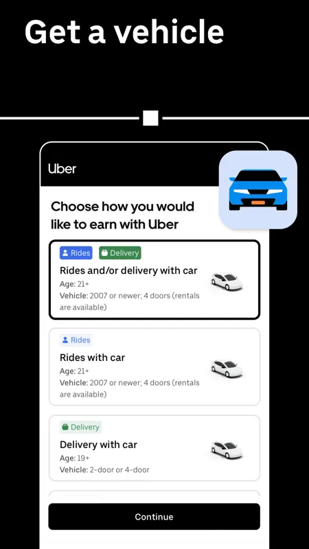 Uber - Driver: Drive & Deliver screenshot 5 of 7