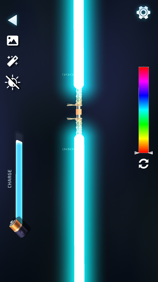 #8. Lightsaber Simulator & Gun (iOS) 由: Akhanan Pongsawat