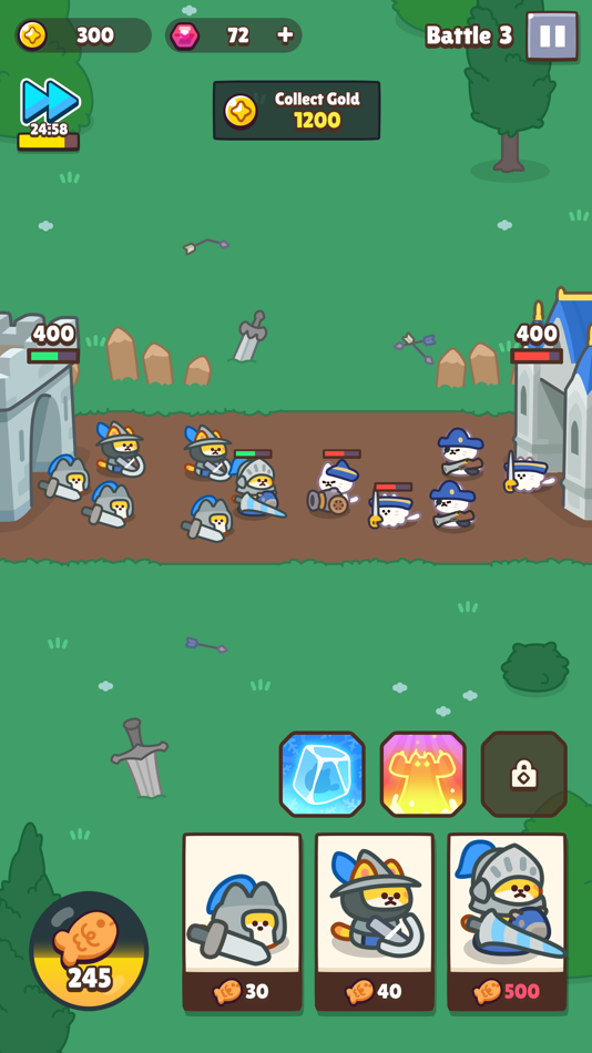 #6. Cat Wars - Evolution (iOS) 由: LAYERLAB