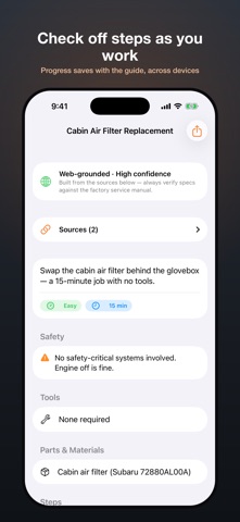 AI Certified Mechanic iPhone screenshot