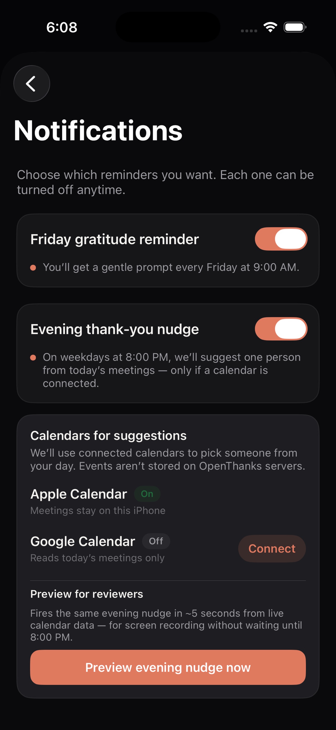 Screenshot 6 of OpenThanks