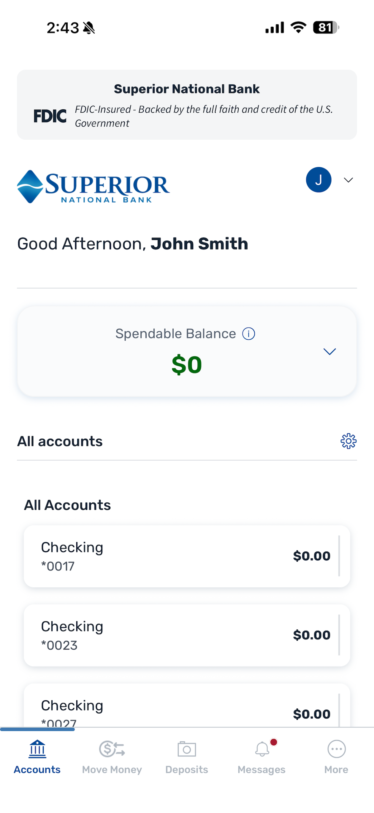 Superior National Bank Mobile screenshot 3