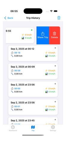 Speedometer-MPH Tracker & GPS iPhone screenshot