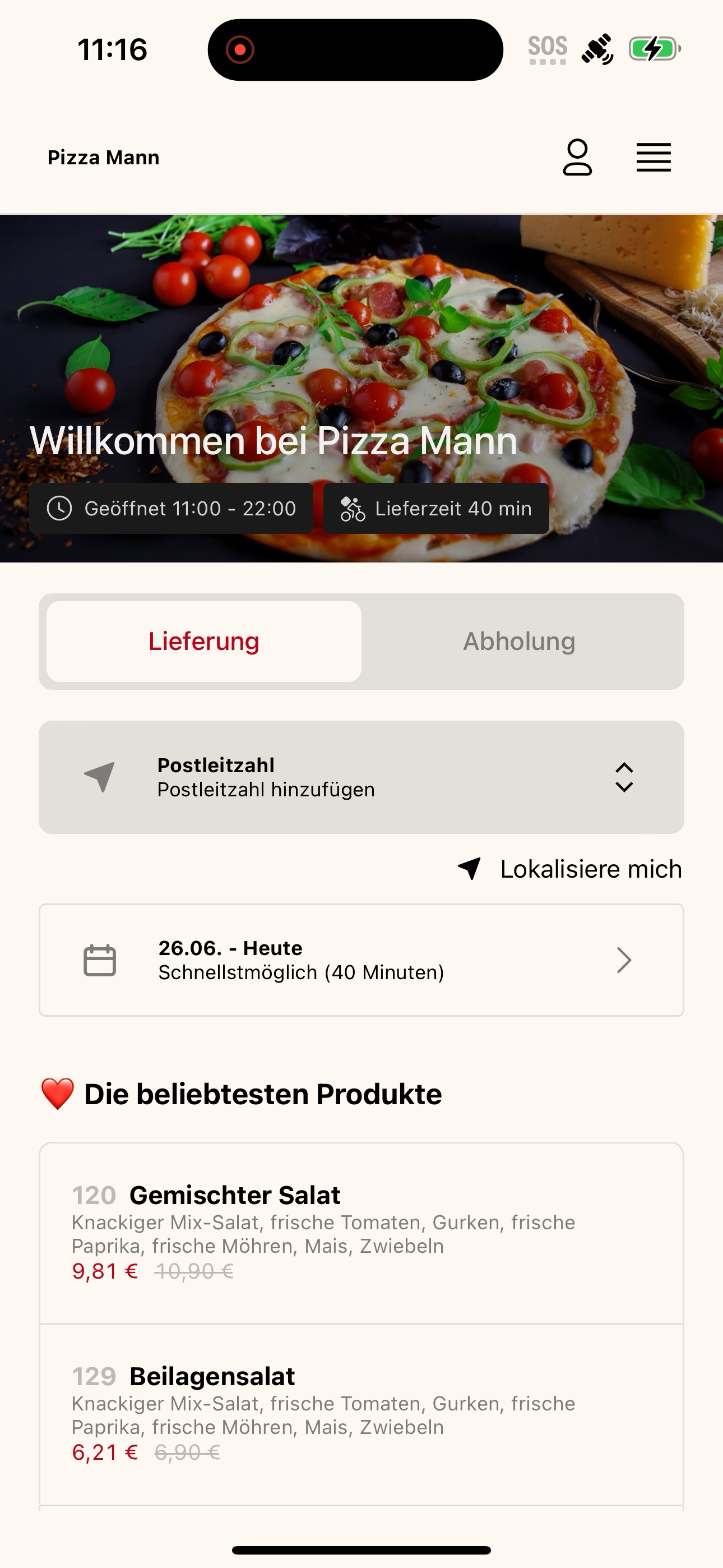 Pizza Mann Weil am Rhein