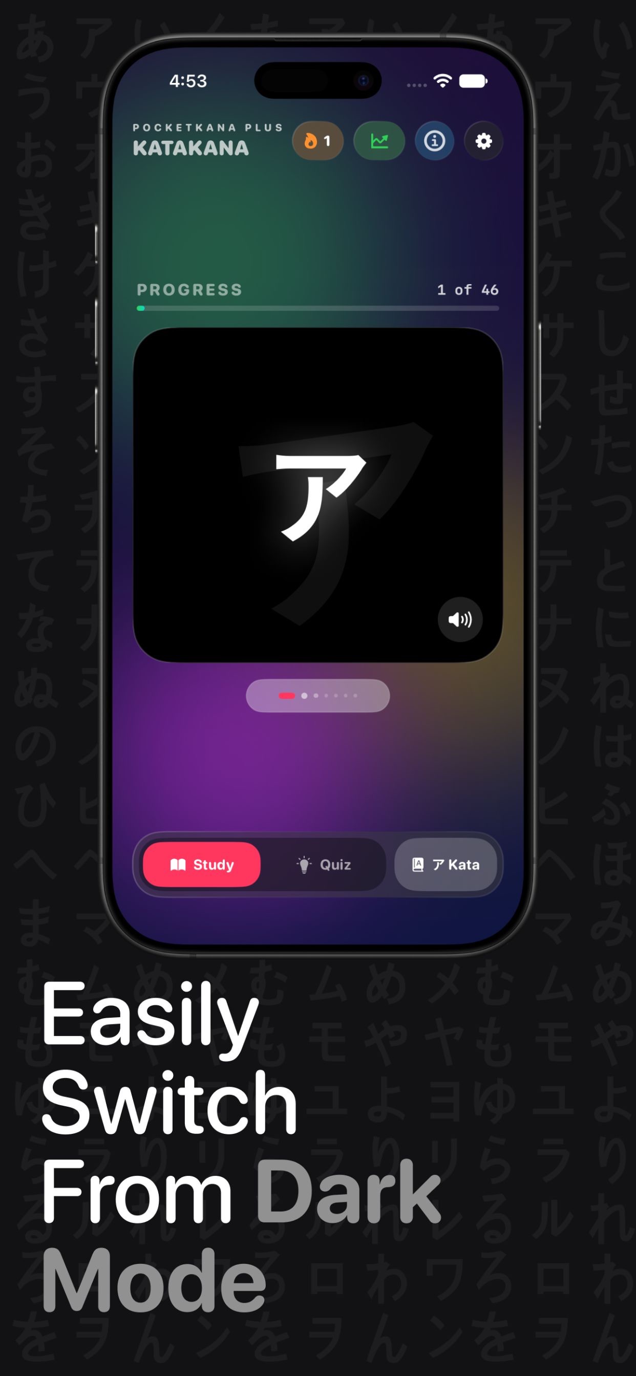 Screenshot 9 of PocketKana: Learn Japanese