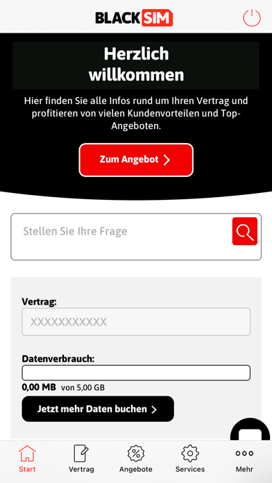 Screenshot #1 pour BLACKSIM Servicewelt