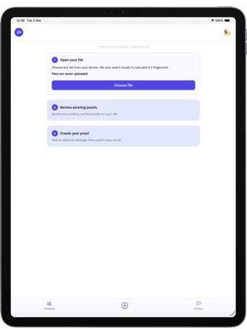 OpenSig iPad screenshot