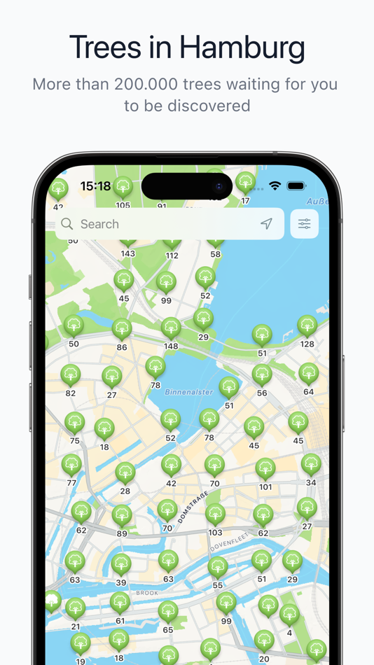 #1. Trees in Hamburg (iOS) 由: Mert Bulan
