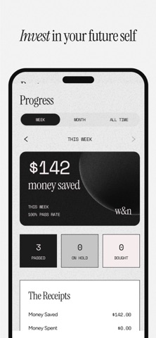 Wants & Needs: Shop Mindfully iPhone screenshot