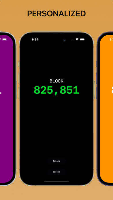 Screenshot #3 pour Block Screen: Bitcoin Widgets