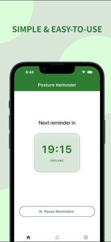 Posture Reminder:Health Habits screenshot