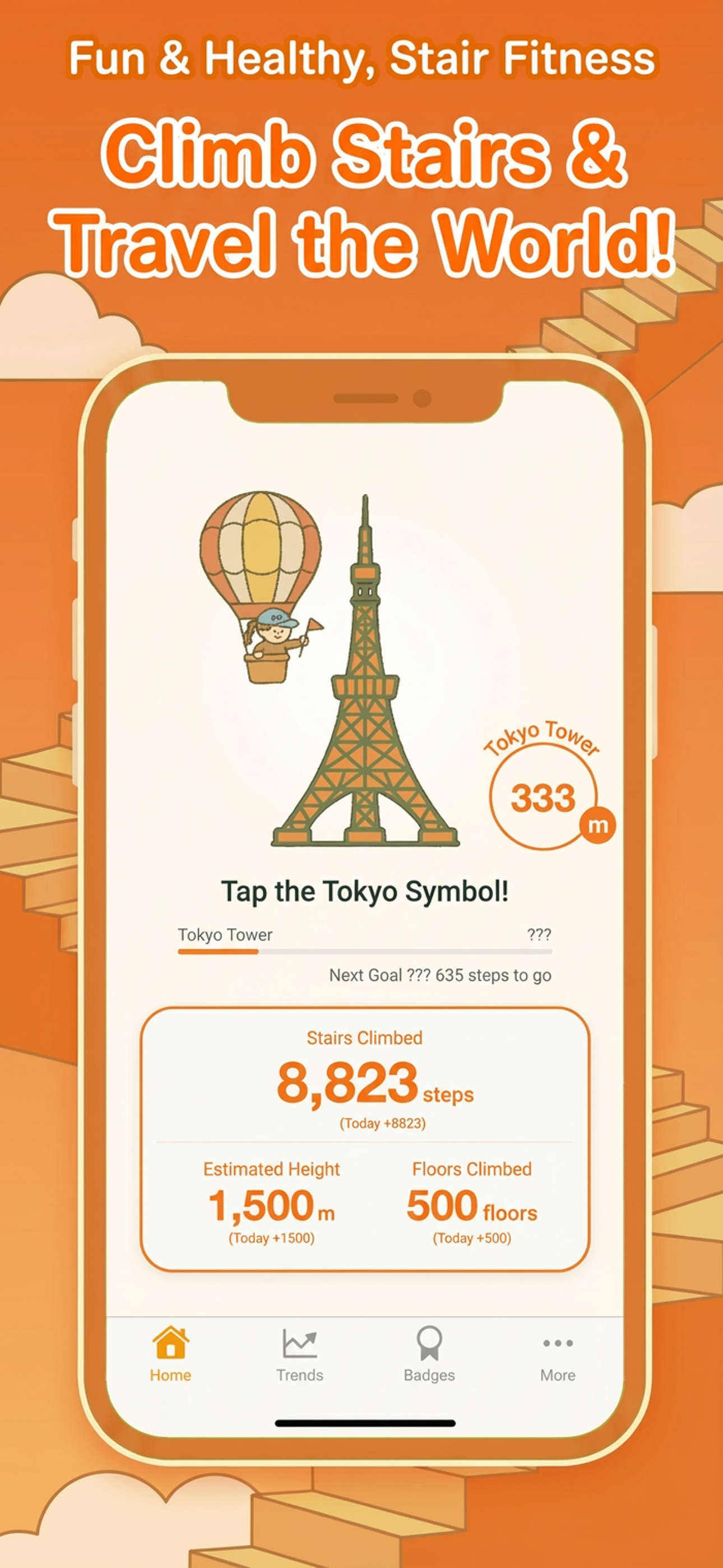 DanDan: Stair Climb Adventure screenshot 2