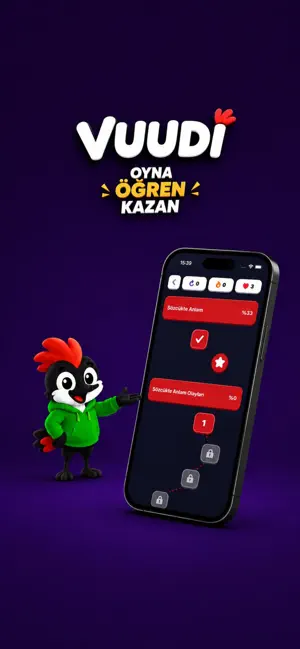 Vuudi: KPSS Oyna Öğren Kazan iPhone screenshot 1