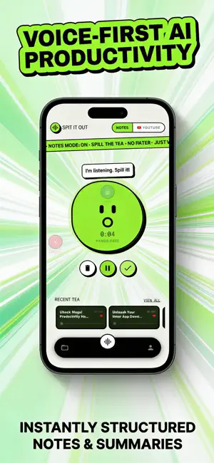 AI Note Taker - YapBrain screenshot 2