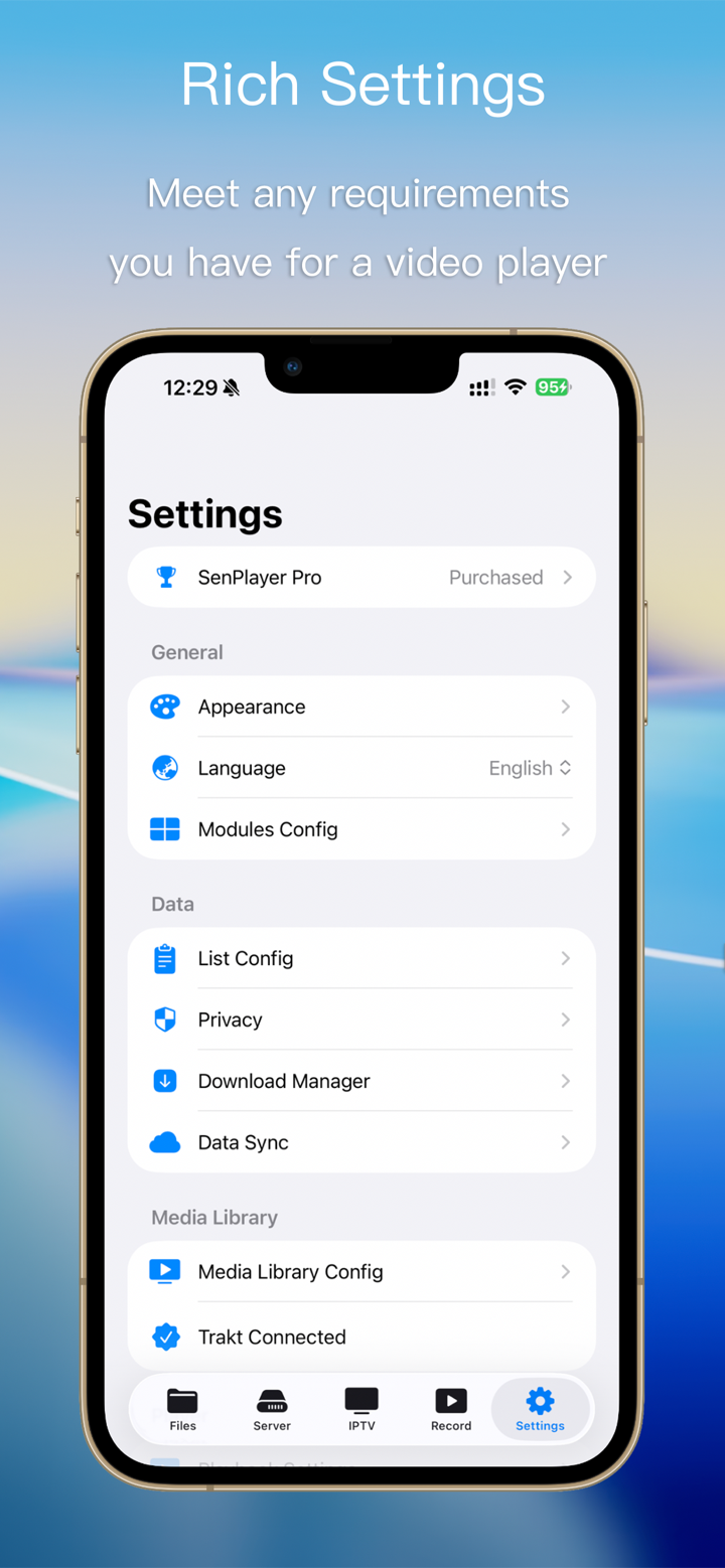 SenPlayer - Media Player screenshot 5