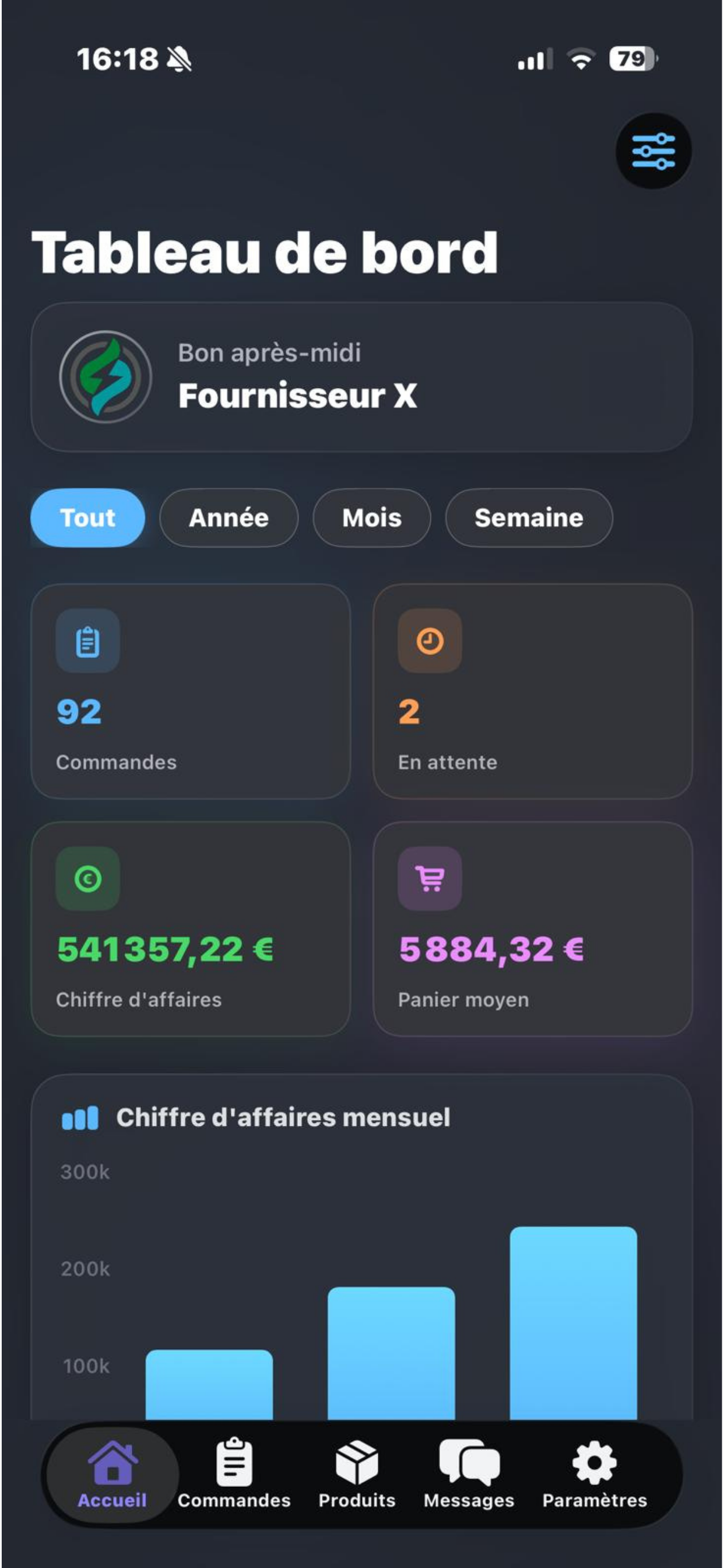 MyOrder Fournisseur screenshot 5