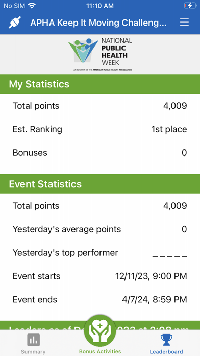 Screenshot 4 of APHA Keep It Moving App