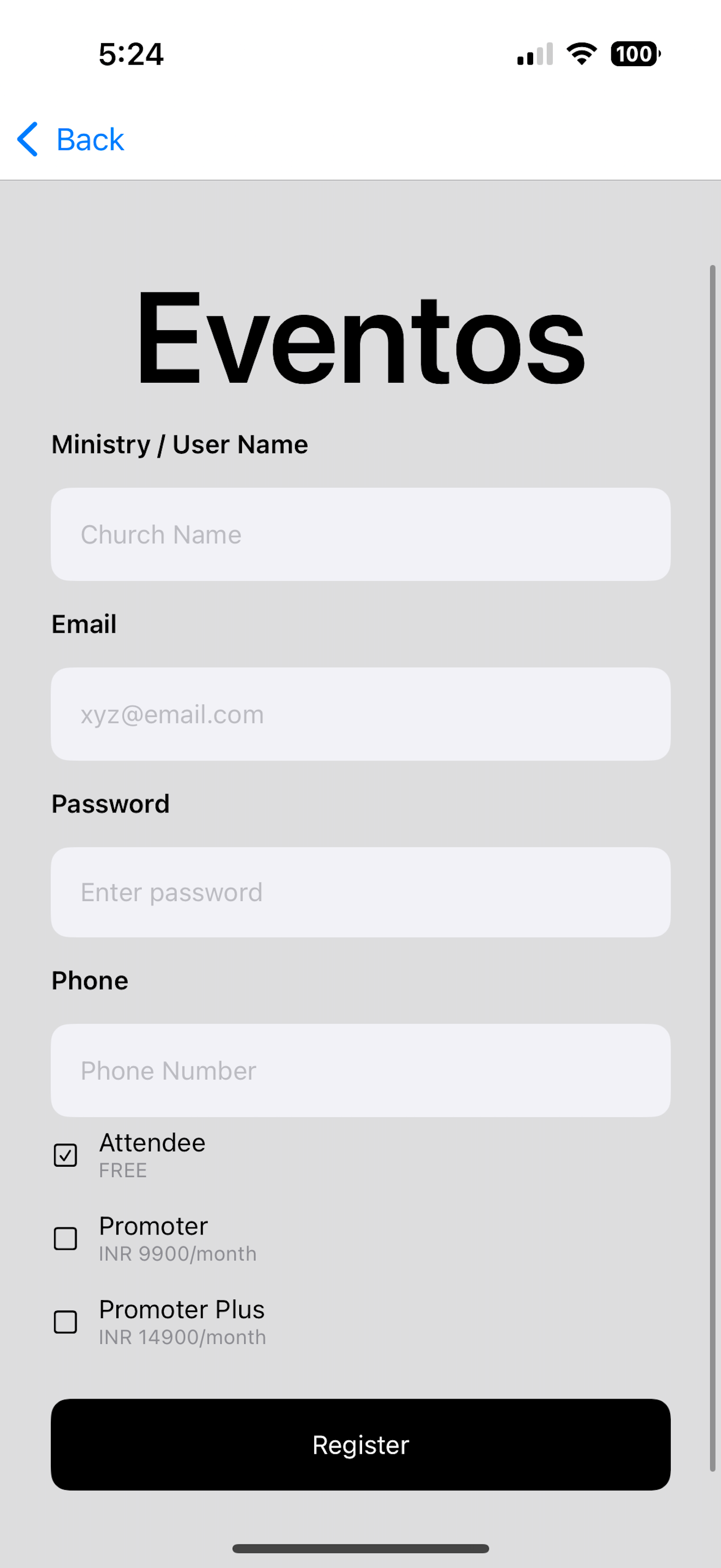 Evntos screenshot 4