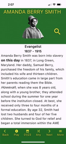 Black Heritage Day iPhone screenshot