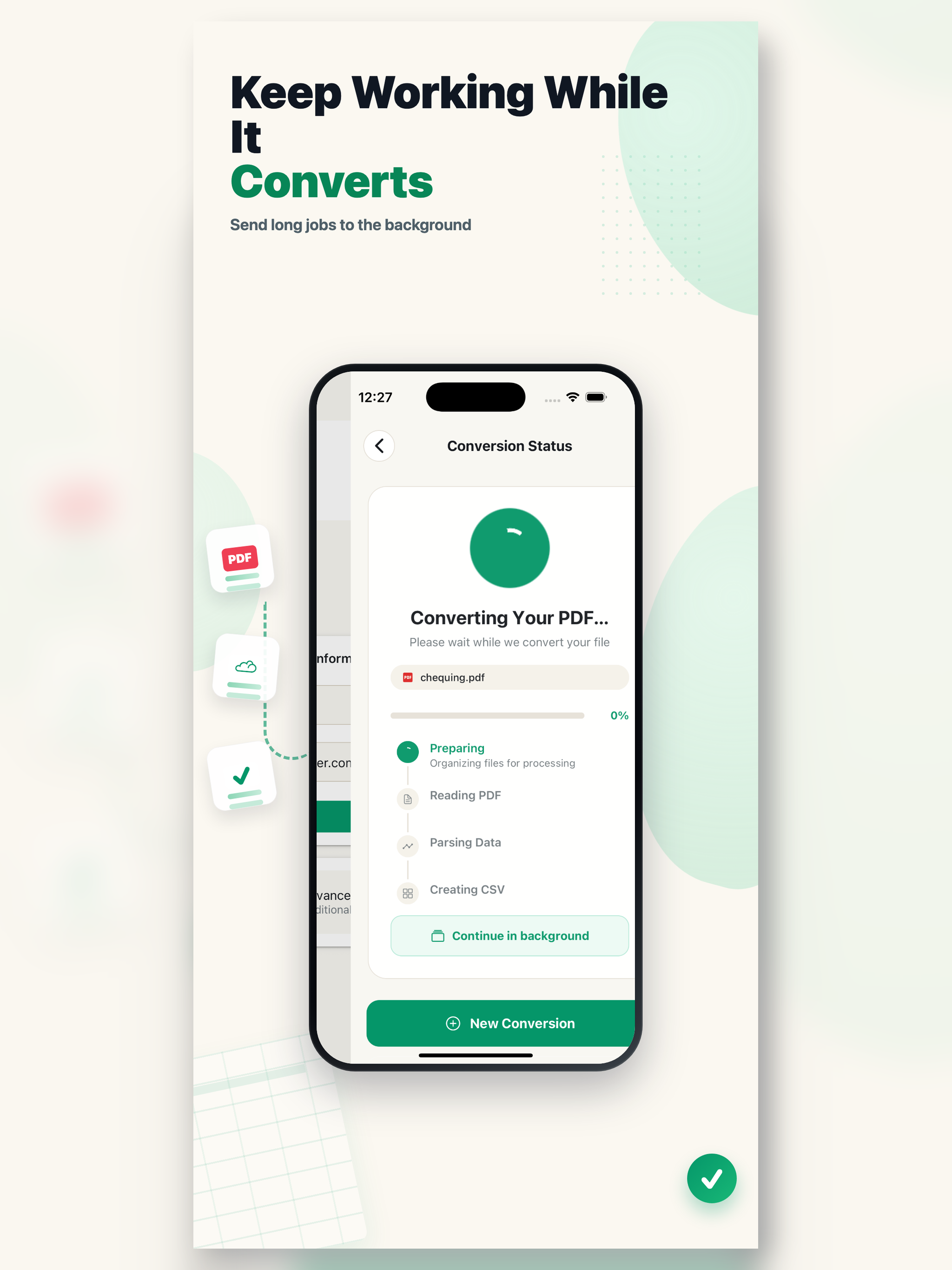 PDF to CSV Converter screenshot 9