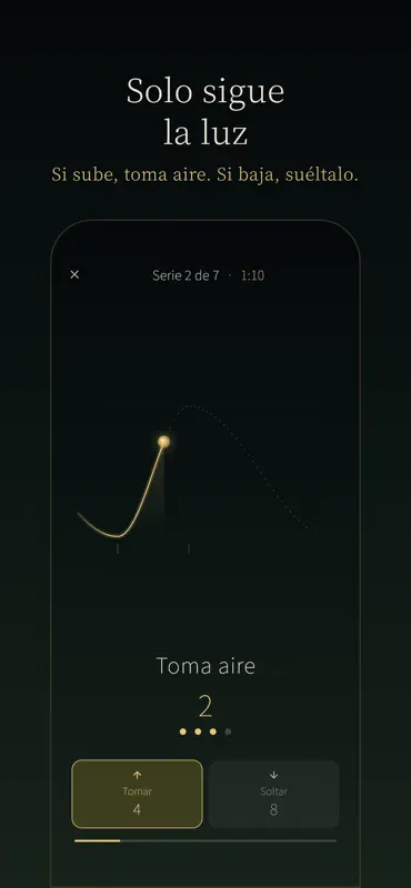 Soomora: Respiración guiada screenshot 5 of 7