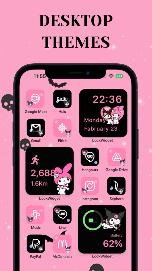 #3. LockWidget - LockScreen Themes (iOS) Által: SoCloud Technology Co., Limited