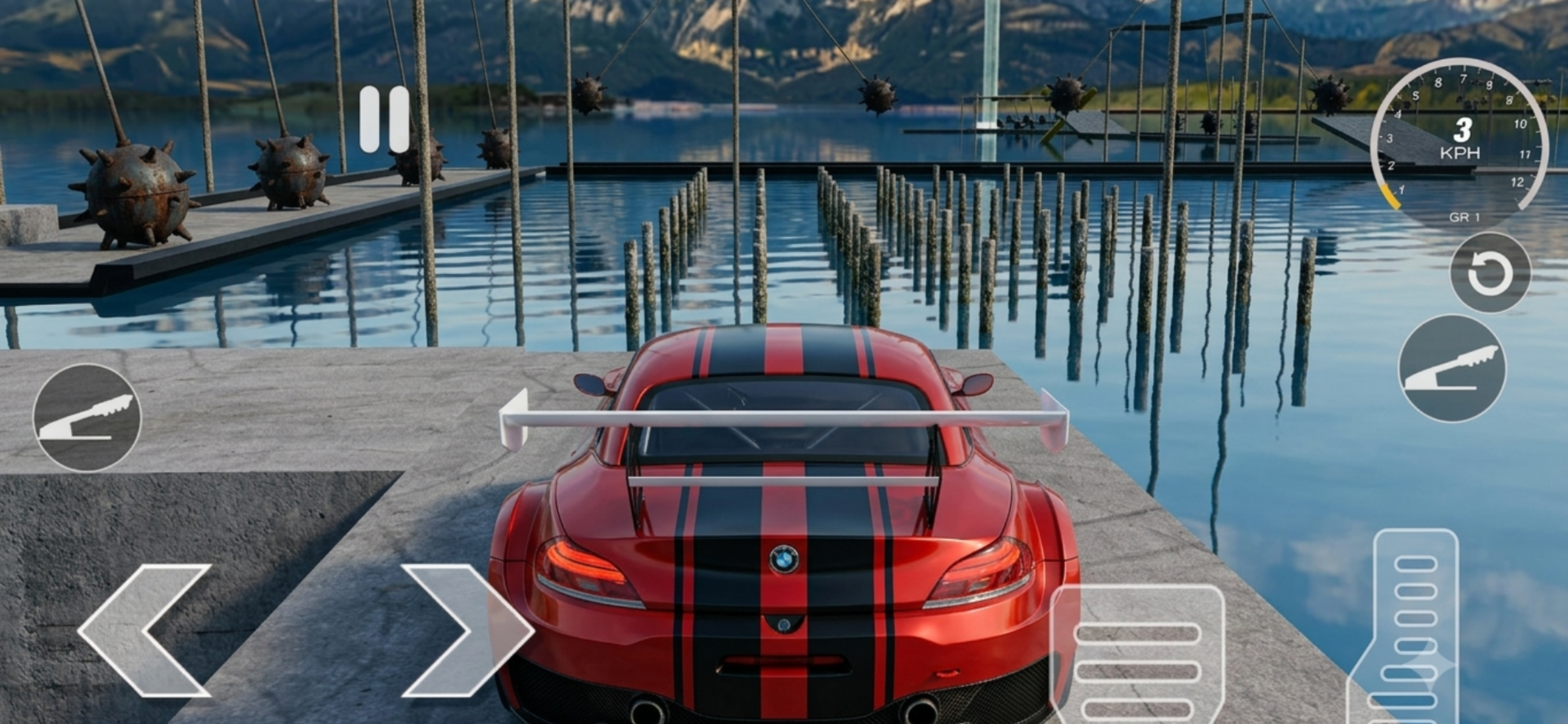 Car Stunts Drag Race and Park screenshot 4