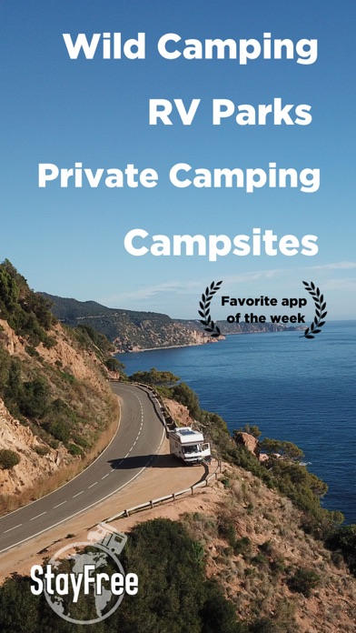 StayFree: Vanlife Wild Camping Screenshot