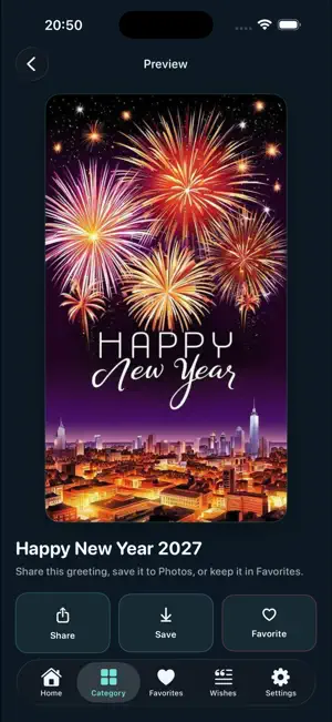 Happy New Year 2027 Image screenshot 2
