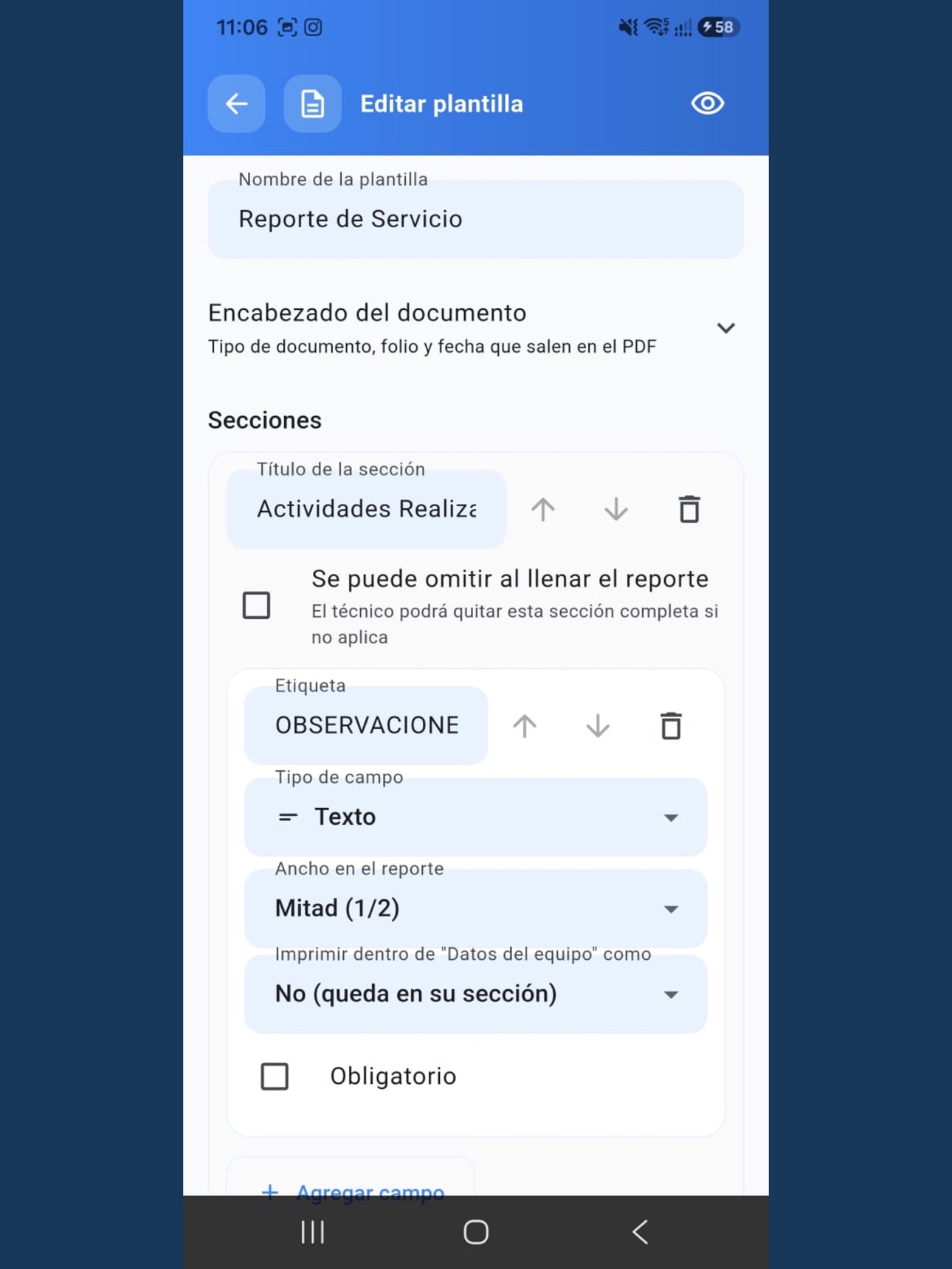 Screenshot 5 of JCL Reportes