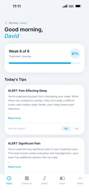 Radiant RT Symptom Support screenshot 3