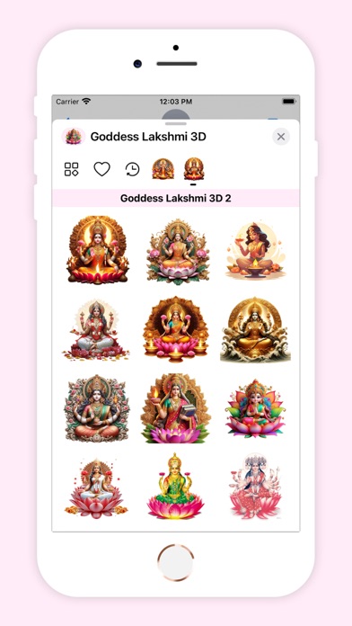 Screenshot 3 of Goddess Lakshmi 3D App