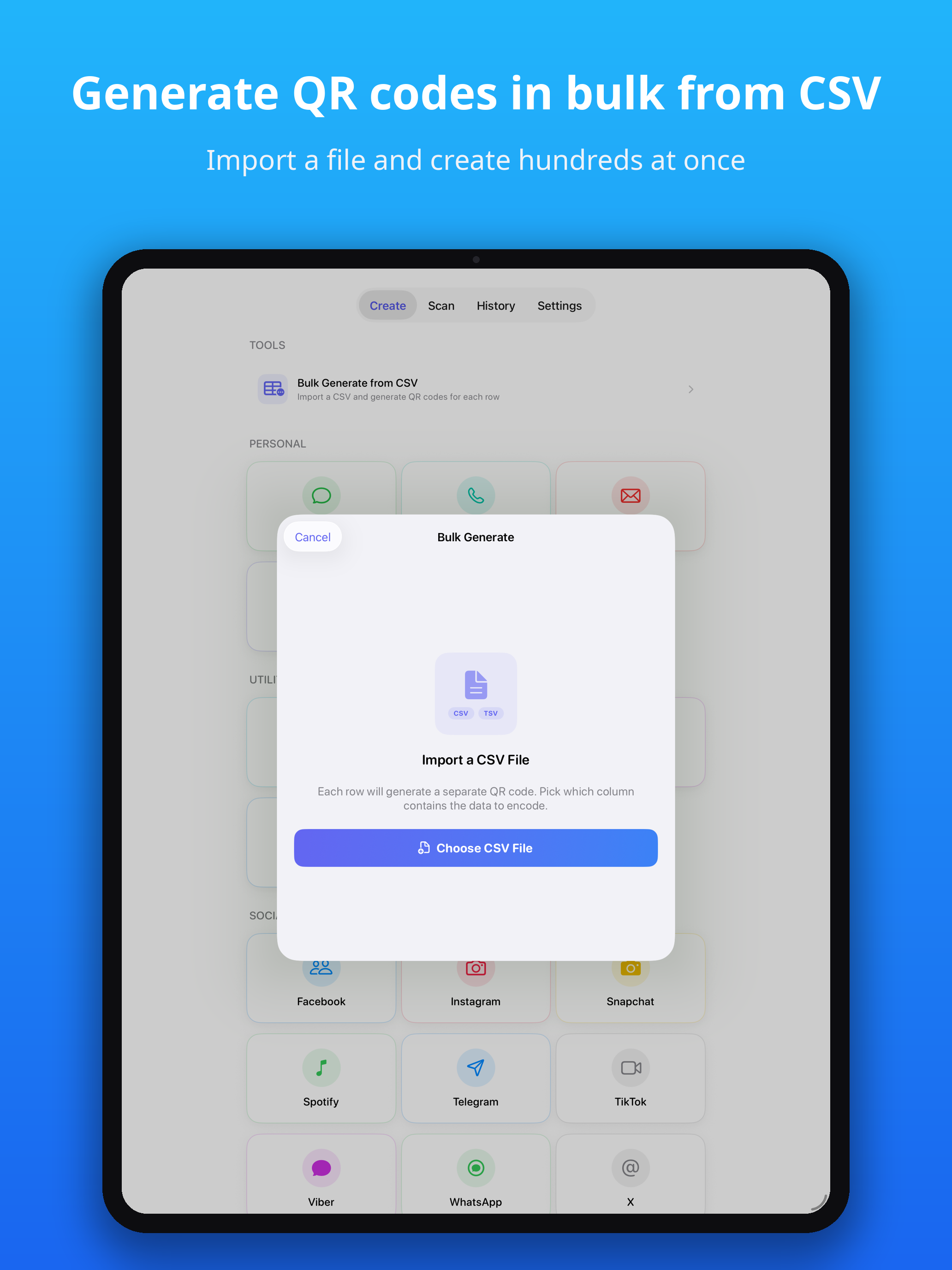 QR Generator & Scanner - QRPal