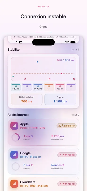WiFi Aid: Diagnostic réseau screenshot 5 of 10