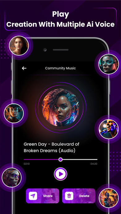 AI Music & AI Cover Songs Screenshot