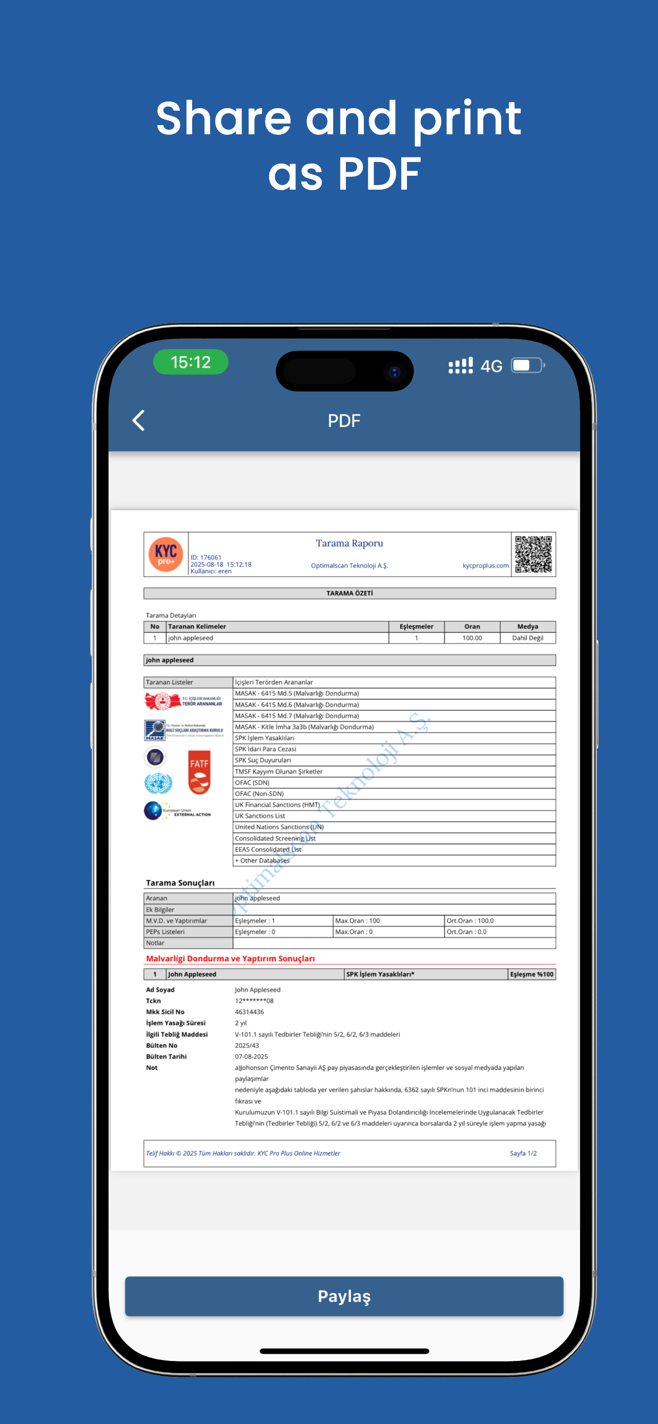 Optimalscan Scan&Compliance