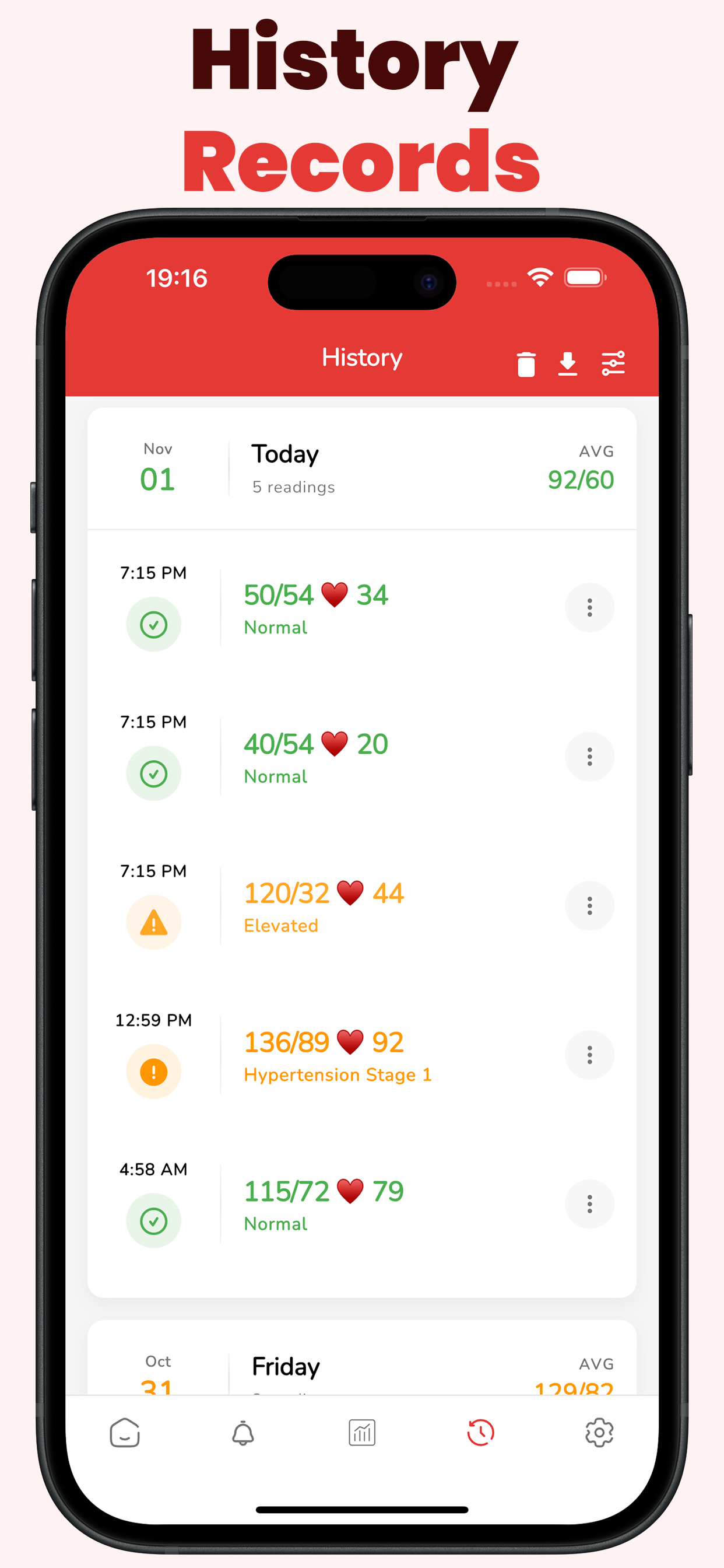 Blood Pressure Tracker: BPMate screenshot 3