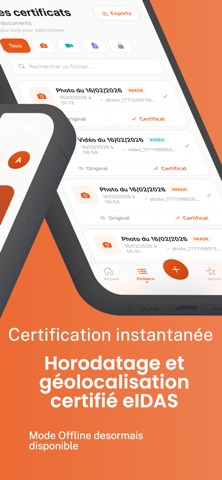 Certifiles – Preuve numérique screenshot