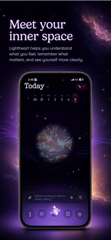 LightHeart: Inner Peace Diary Screenshot 1 of 7